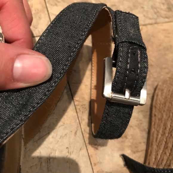 Bass size 11 denim wedges - Picture 4 of 4